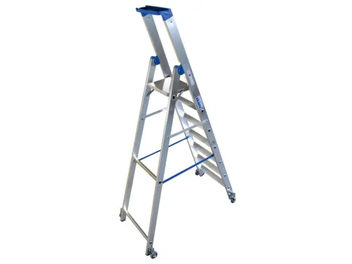 Verrijdbare Boktrap Aluminium L 2 46M 7Treden
