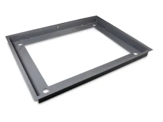 vloerweegschaal,platform BxD 1200x1500mm,plaatstaal,weegbereik 1500kg - 6