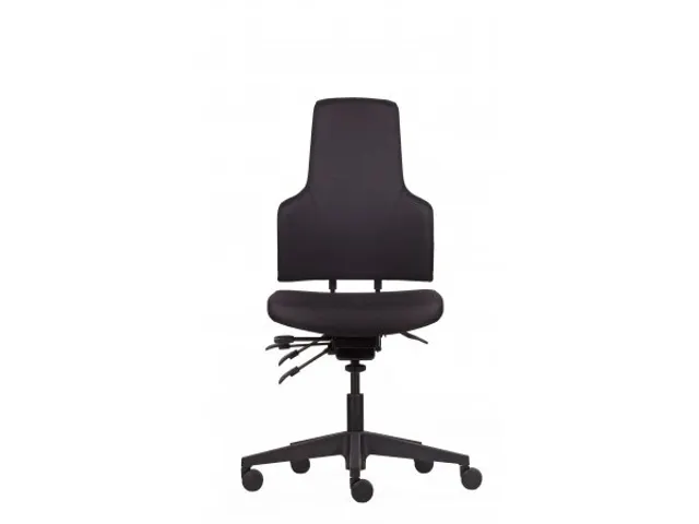 Bureaustoel A360-WS met permanent-contactmechanisme Zwart