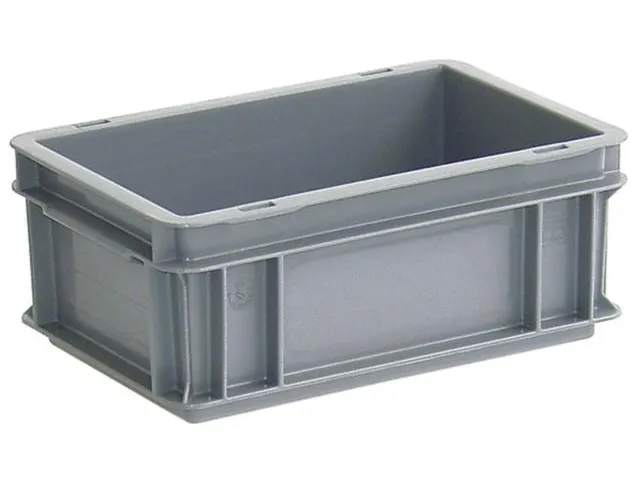 Stapelbak Pp Hxlxb 120X300X200Mm Inhoud 5L Grijs