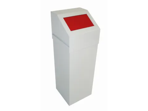 Collecteur de déchets 1x 65L 900x315x315mm bac intérieur acier