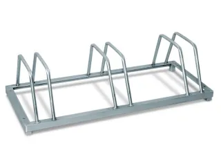 fietsenrek,L 880mm,3instelplaatsen,gebruik beide zijden,verzinkt - 2