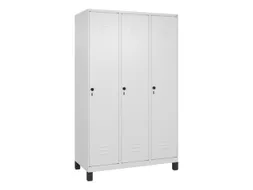 locker voor scheiding van kleding,HxBxD 1950x1200x500mm,3vak