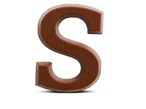Chocoladeletter van Dijk melk S 40 gram