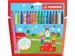 Trio A-Z viltstift 18 stuks geassorteerd