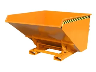 Kiepbak voor spaanders,HxLxB 1095x1720x1570mm,1,7m³,draagverm. 1500kg - 1