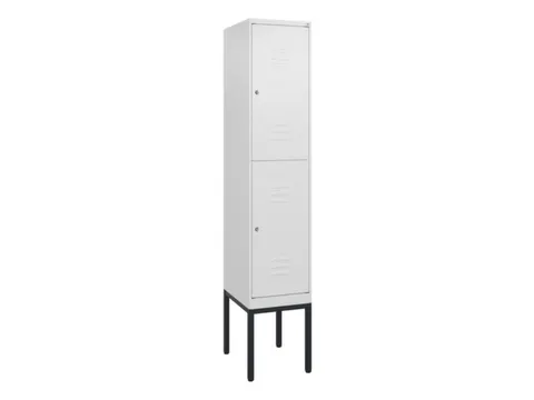 dubbeldekse locker,HxBxD 2120x400x500mm,1x2vak.,vak B 400mm