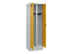 locker voor scheiding van kleding,HxBxD 1950x600x500mm,2vak