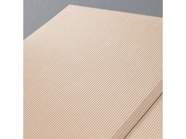 Notitieboek Conceptum A4 Beige 5mm ruit hardcover. Genummerde pagina's