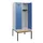 locker met bank,HxBxD 1950x800x815mm,2vak,vak B 400mm,cilinderslot