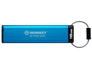 16GB USB-C IronKey Keypad 200C, FIPS 140-3 Lvl 3 (aangevraagd) AES-256 - 5