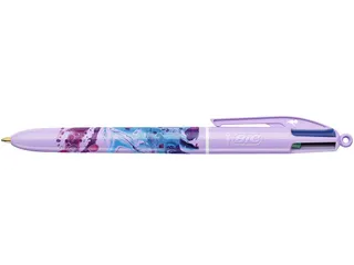 BIC Colours Hydro Purple 4-kleurenbalpen medium - 2