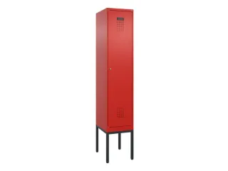 locker,HxBxD 2120x400x500mm,1vak,vak B 400mm,cil.-slot,voetonderstel - 2