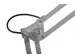 Bureaulamp LED MAULatlantic Zilver met tafelklem