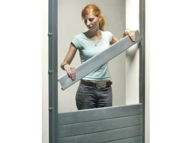 bescherming tegen hoog water montage binnenwelving H 300mm B 3000mm