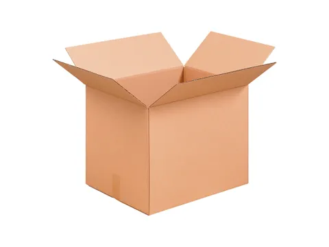 Carton américain pliable 500x400x400mm simple cannelure Brun 20pcs
