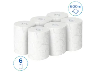 Handdoekrol Kleenex Ultra Slimroll 2-laags 100m wit 6781 - 3