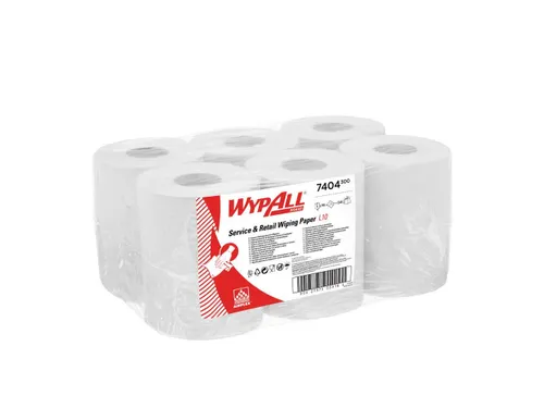WypAll 7404 poetsdoek L10 Airflex combirol 1-laags wit