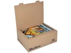 Colompac Verzenddoos Mailbox XL 460x335x175mm Bruin