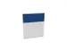 cache de banque d'accueil,p. table de bureau,Bl-blanc,BN6016-bleu
