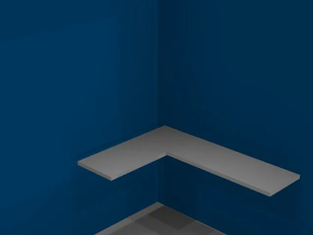 legbord,v. magazijnstelling,BxD 1300x500mm,vakl. 125kg,verzinkt