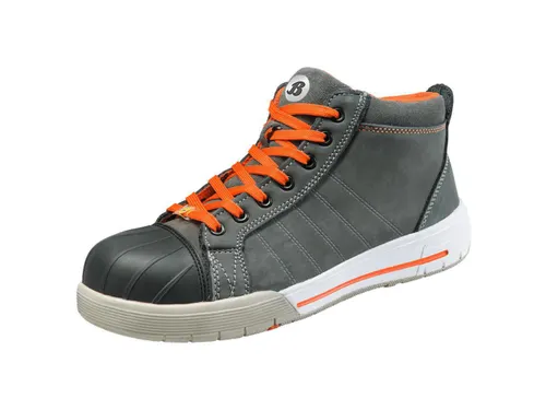 Bata Bickz 731 S3 veiligheidsschoenen, SRC, ESD, grijs/oranje, maat 40
