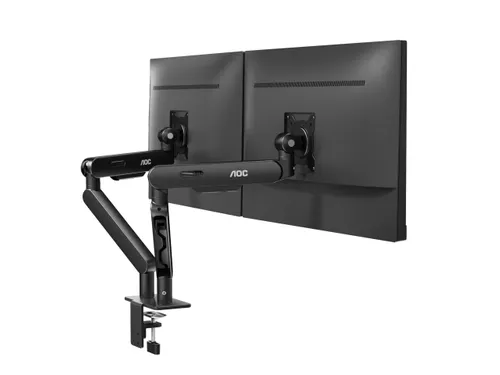 AM420BV Monitorarm 2 Schermen 34 Inch Zwart