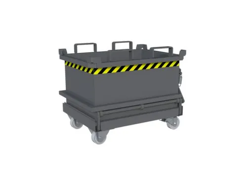 mini-bodemklepcontainer,HxLxB 625x600x800mm,0,13m³,inrijbeugel,staal