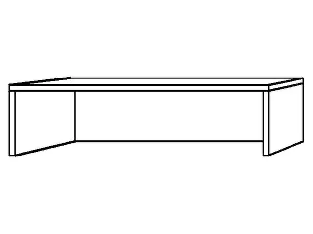 comptoir superposable,HxlxP 350x1200x320mm,bois,hêtre