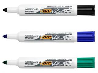 Whiteboardmarker Bic Velleda 1711 rond large groen - 3