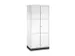 grootvolume-lockersysteem,HxBxD 1950x820x600mm,2x3vakken,cil.-slot