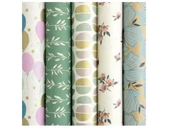 Papier cadeau Rotolux Rosie 200x70cm assorti