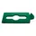 Deksel Rubbermaid Slim Jim Recyclestation inwerpopening voor gemengde