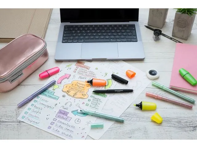 Viltstiften Eberhard Faber Glitter pastel kleuren assorti 8st.