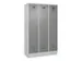 locker voor scheiding van kleding,HxBxD 1950x1200x500mm,3vak