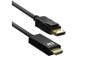 Kabel ACT DisplayPort naar HDMI 1,8 meter - 2