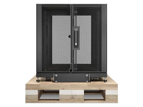 APC NetShelter SX 12U Server Rack Enclosure 600mm x 1070mm w/ Sides Bl