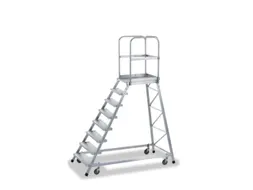 Bordestrap Aluminium Bordes 1920x 600x 800mm 8treden Rooster
