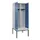 locker met bank,voor scheiding van kleding,HxBxD 2120x800x815mm,2vak