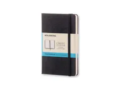 Notitieboek Moleskine pocket 90x140mm dots hard cover zwart