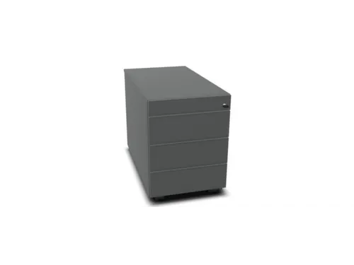 mobiel ladeblok,HxBxD 525x430x800mm,3lade(n),MS-donkergrijs