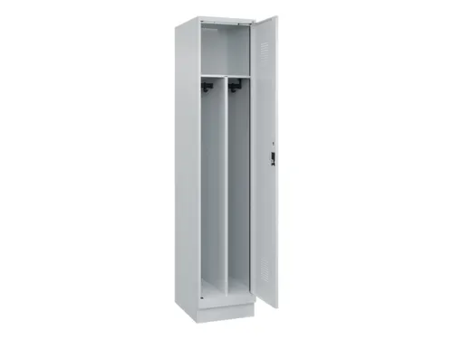 locker voor scheiding van kleding,HxBxD 1950x400x500mm,1vak