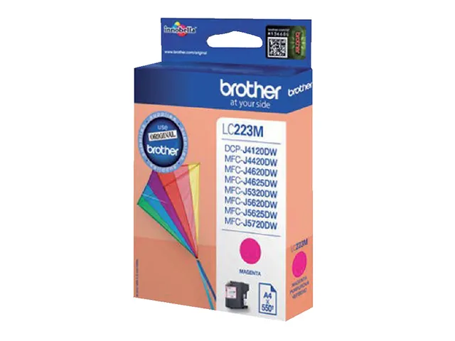 Inkcartridge Brother LC-223M rood