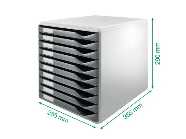 Ladenbox Leitz 5281 10 Laden Blauw