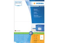 Etiket Herma 4628 210x148mm A5 Premium Wit 400 stuks