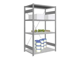 Rvs Inhaakstelling Basis 1750x1060x635mm 4legborden Vaklast 200kg
