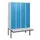 locker met bank,HxBxD 1950x1200x815mm,4vak,vak B 300mm,cil.-slot