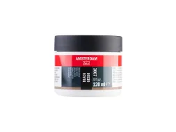 Gesso Amsterdam Mini 3007 120ml zwart
