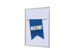 Kliklijst A1 complete set met print "NIEUW" Blauw