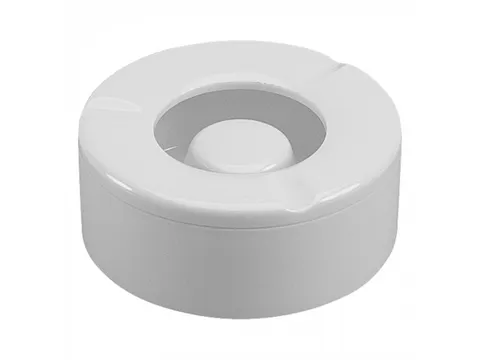 Terras asbak melamine 10cm wit